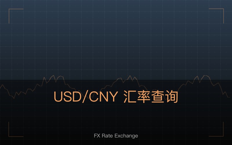 USD/CNY 汇率查询：今日牌价与走势分析